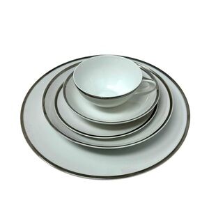 Aristo Craft Fine China | Royal Platinum |  Set of Three | 18pc.